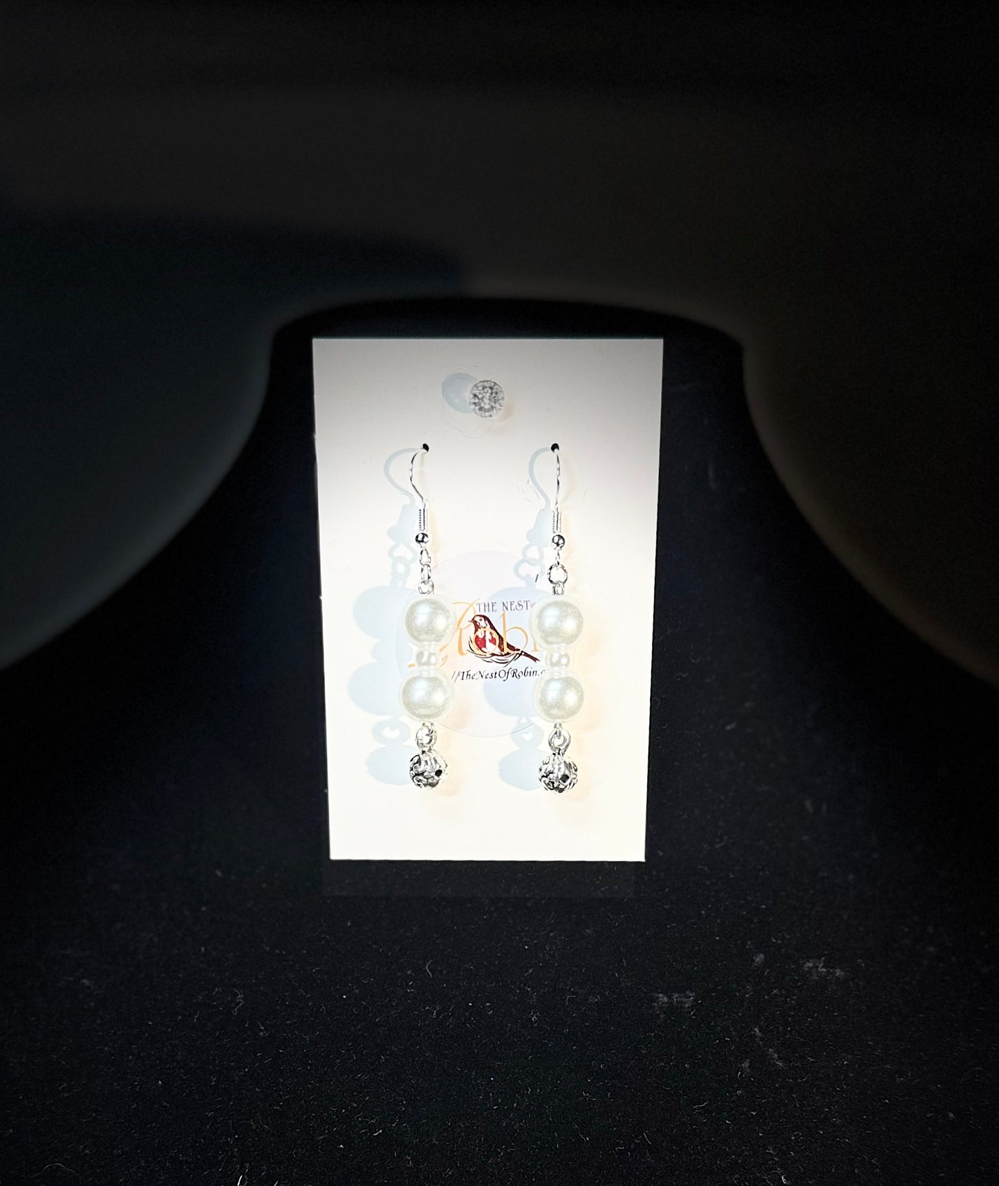 “Pearl Drops” Dangling Earrings