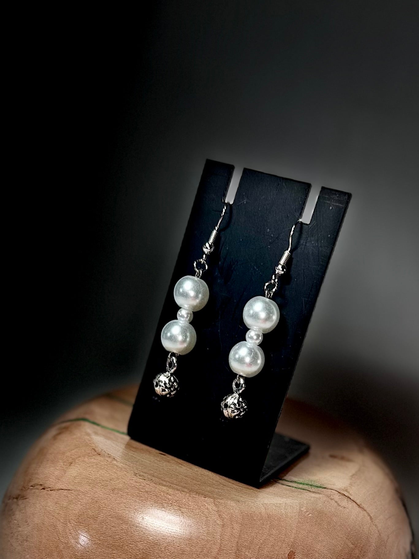 “Pearl Drops” Dangling Earrings