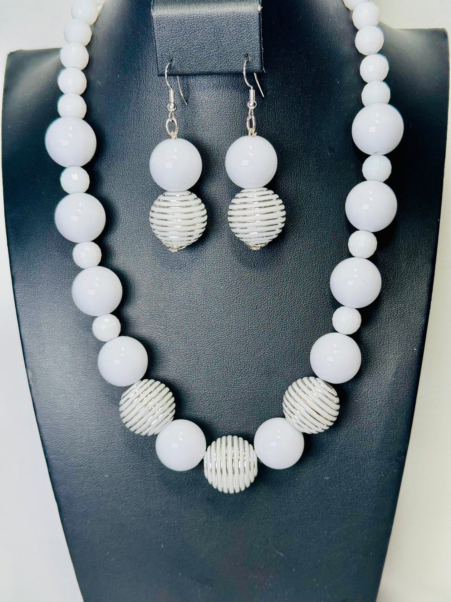 “Opal Whimsy” Necklace & Earrings Set