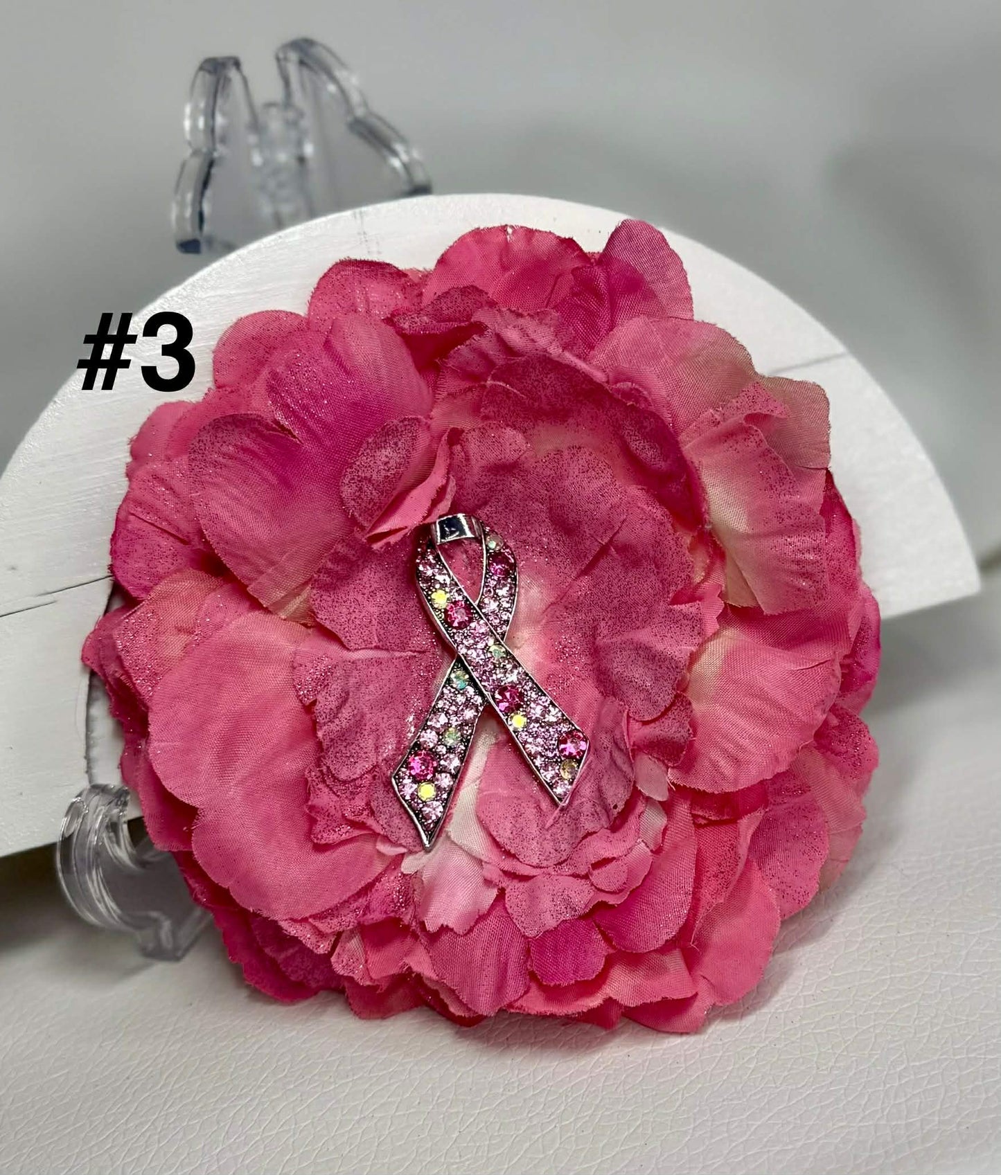 Pink Petal Awareness Brooch