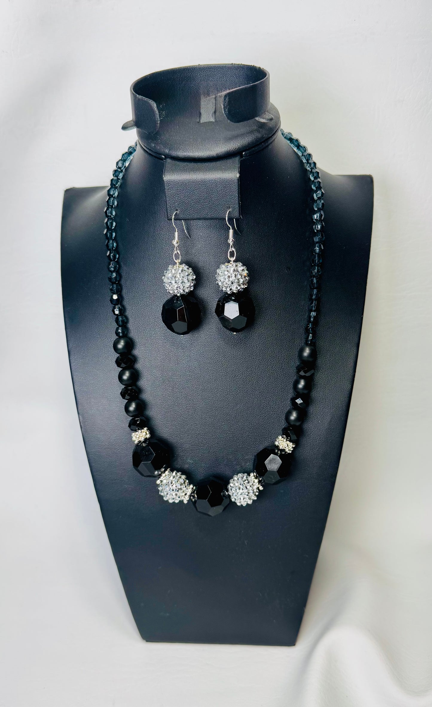 “Twilight Gleam” Necklace & Earrings Set