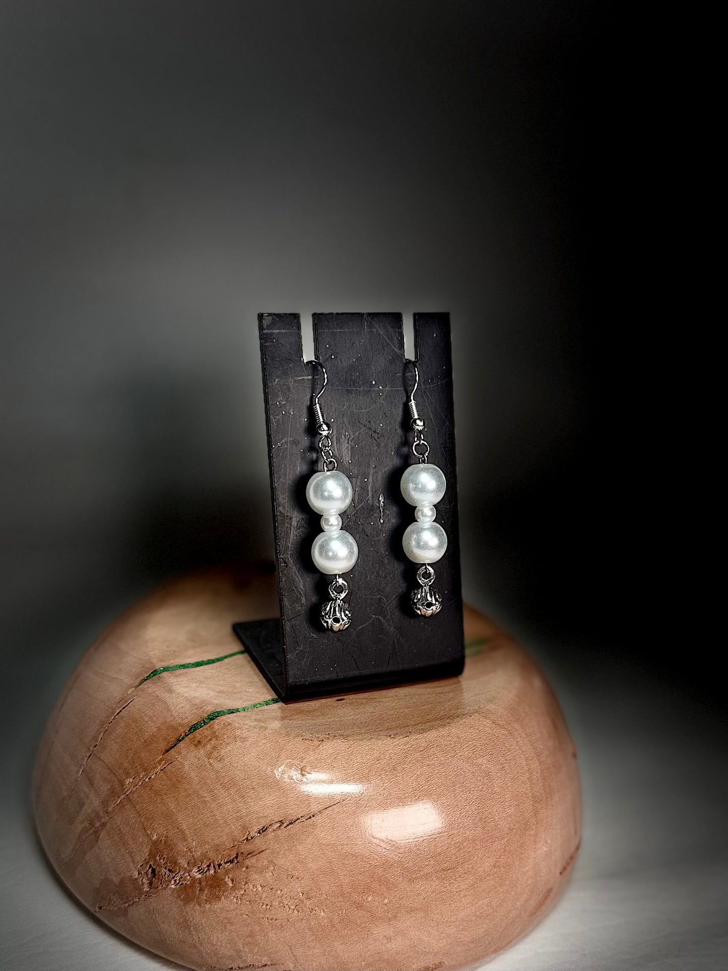 “Pearl Drops” Dangling Earrings