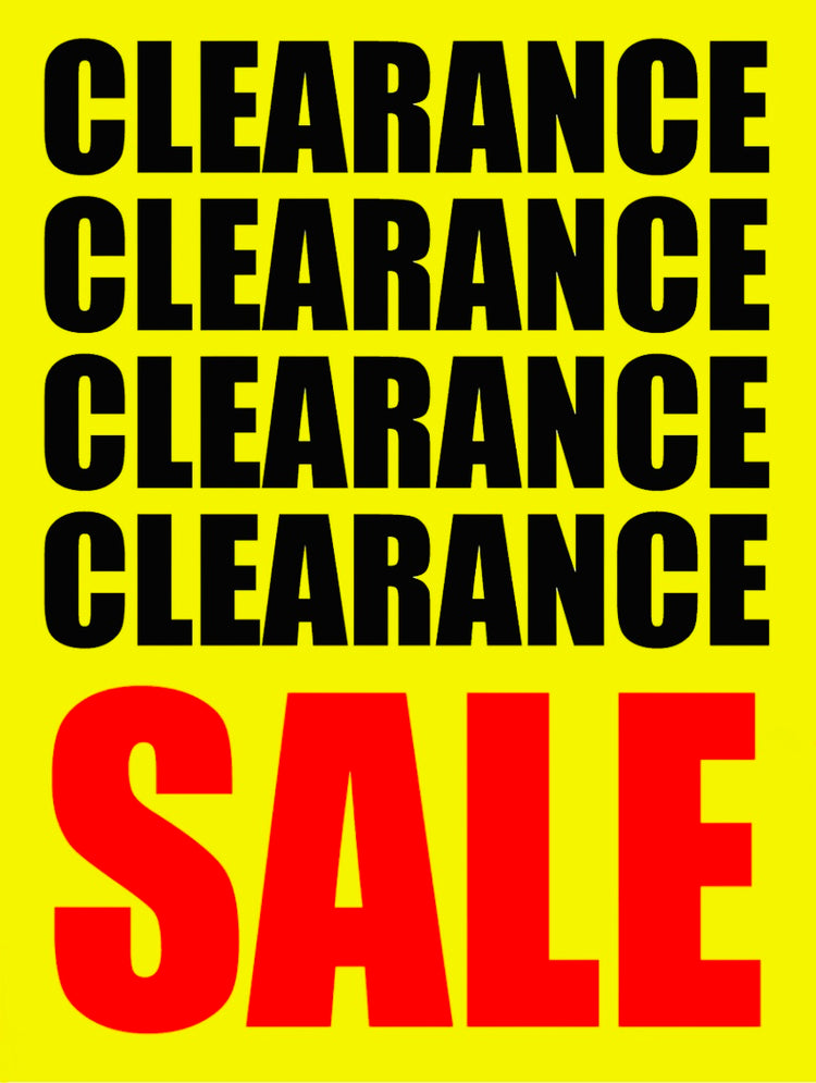 Clearance Items