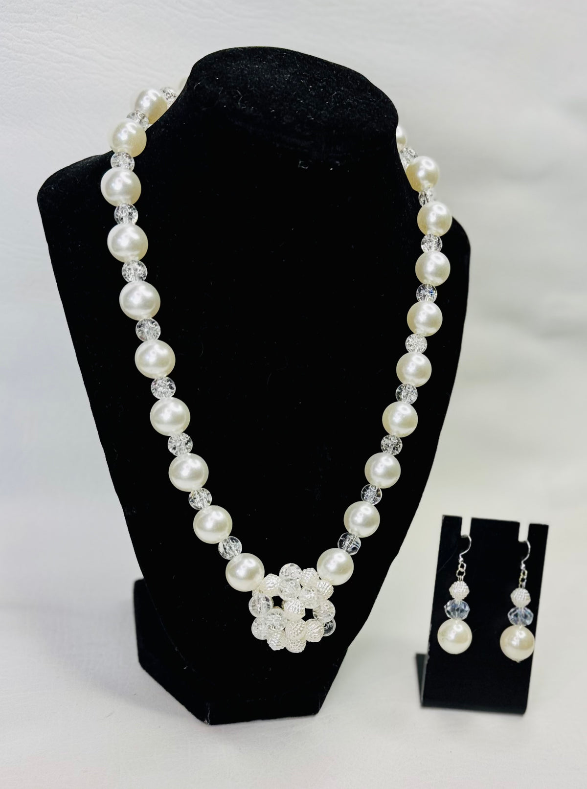 Pearl Éclat — Necklace & Earring Set