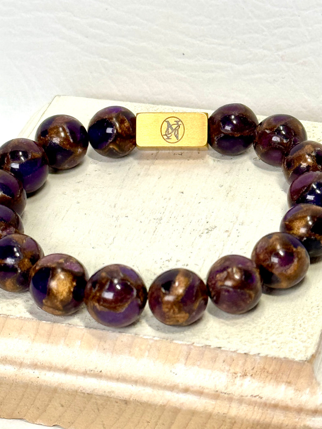“ Royalty” Genuine Stone Bracelet