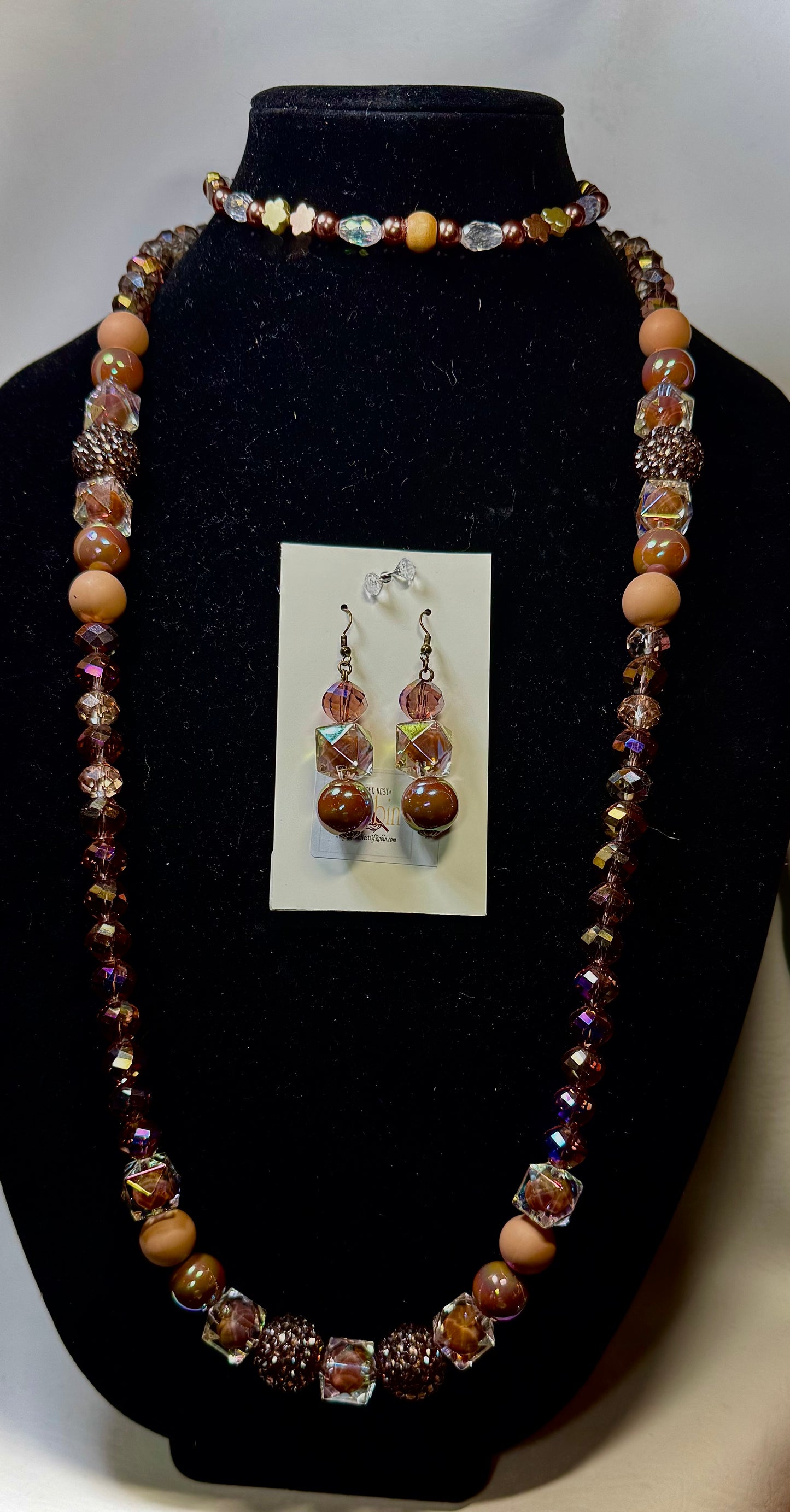 “ Mahalia” Necklace & Earrings Set