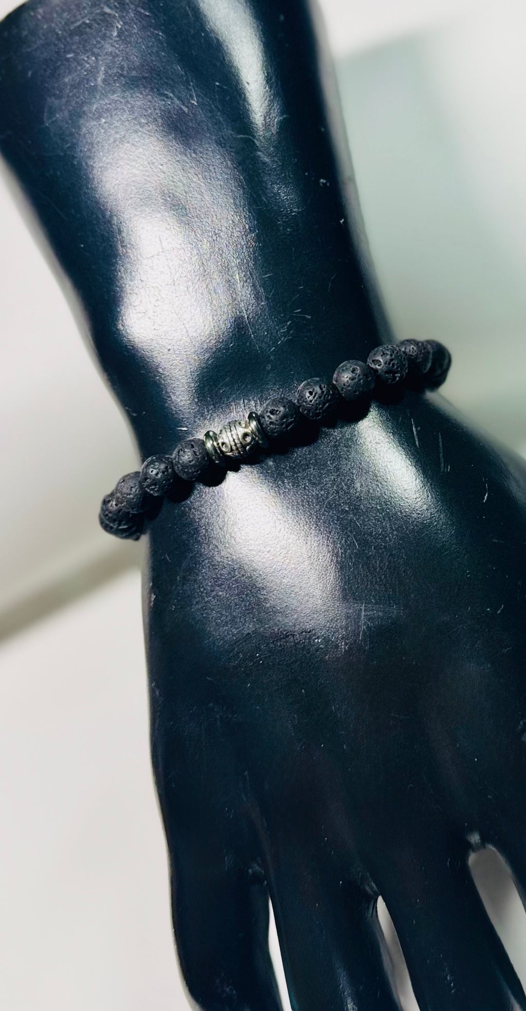 Iron Resolve™ Genuine Stone Bracelet