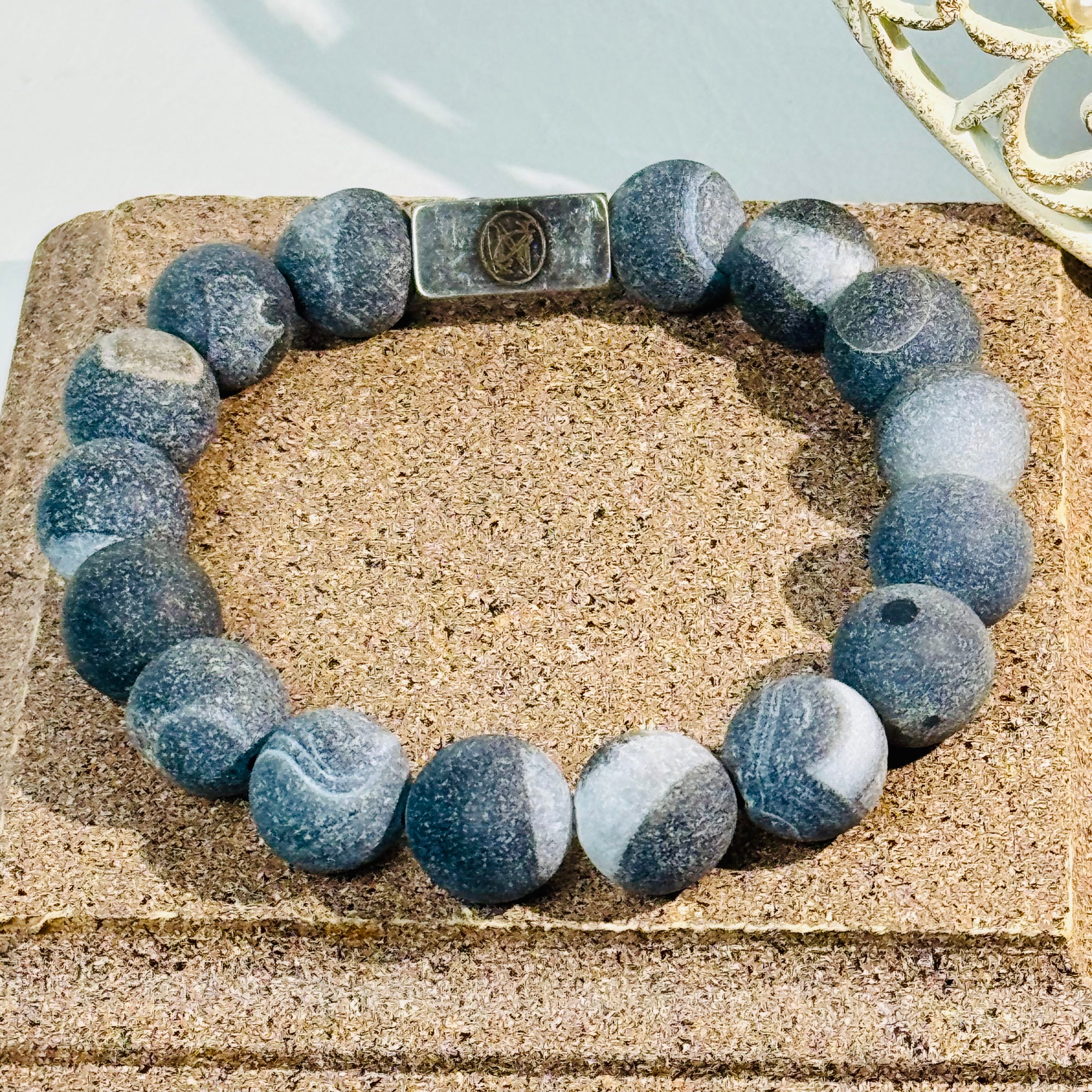 “Grayson” Genuine Stone Bracelet