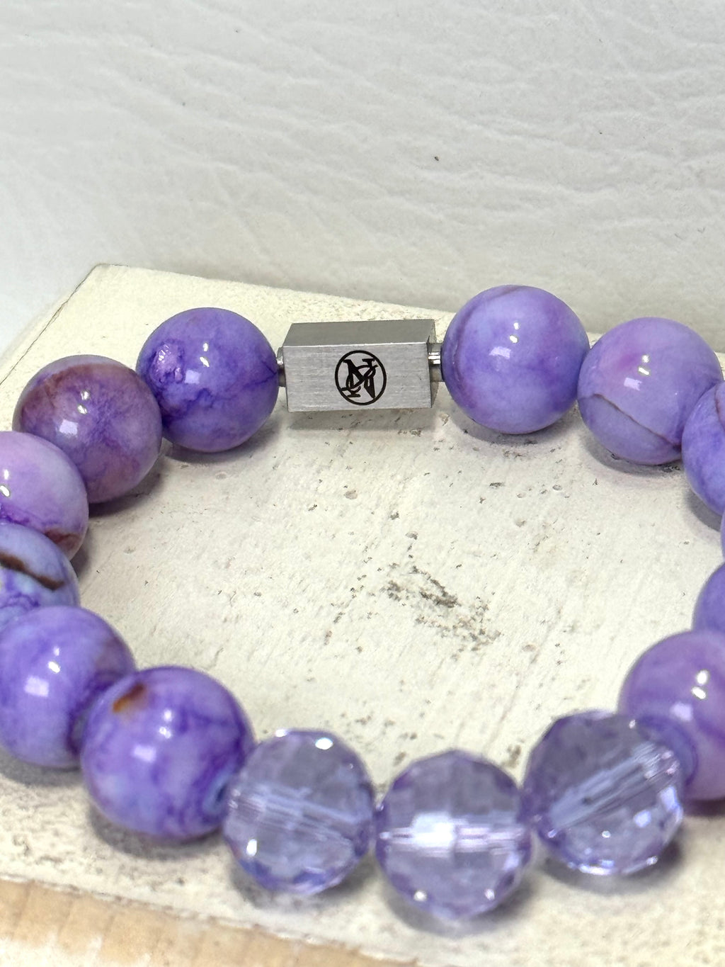 “Blooming Lavender” Gemstone Bracelet