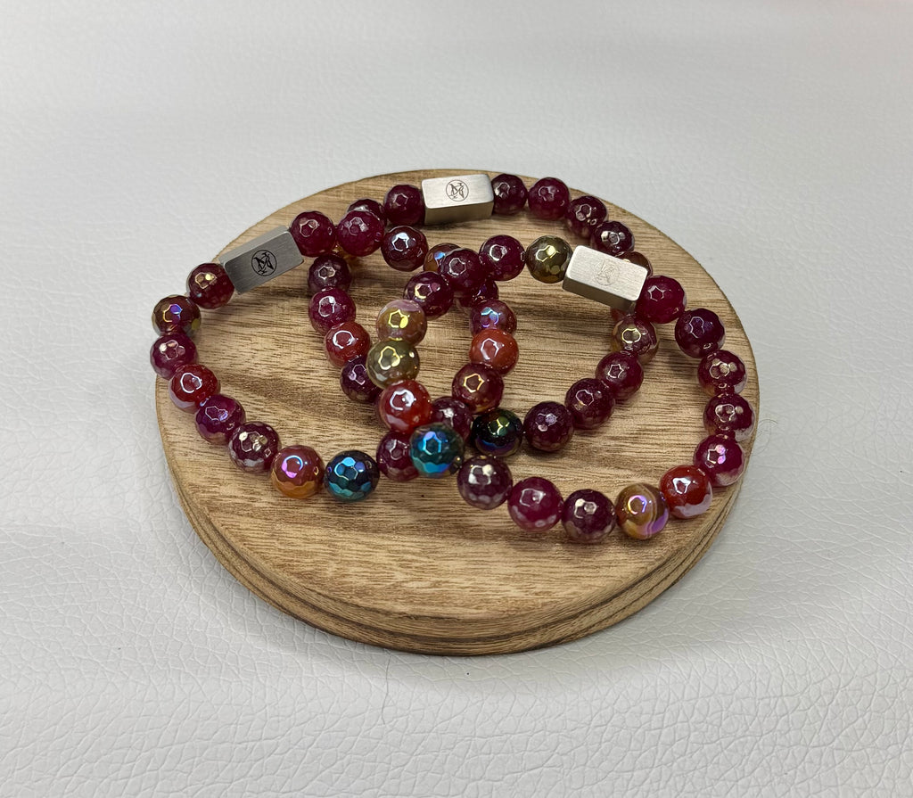 “Ruby” Genuine Stone Bracelet