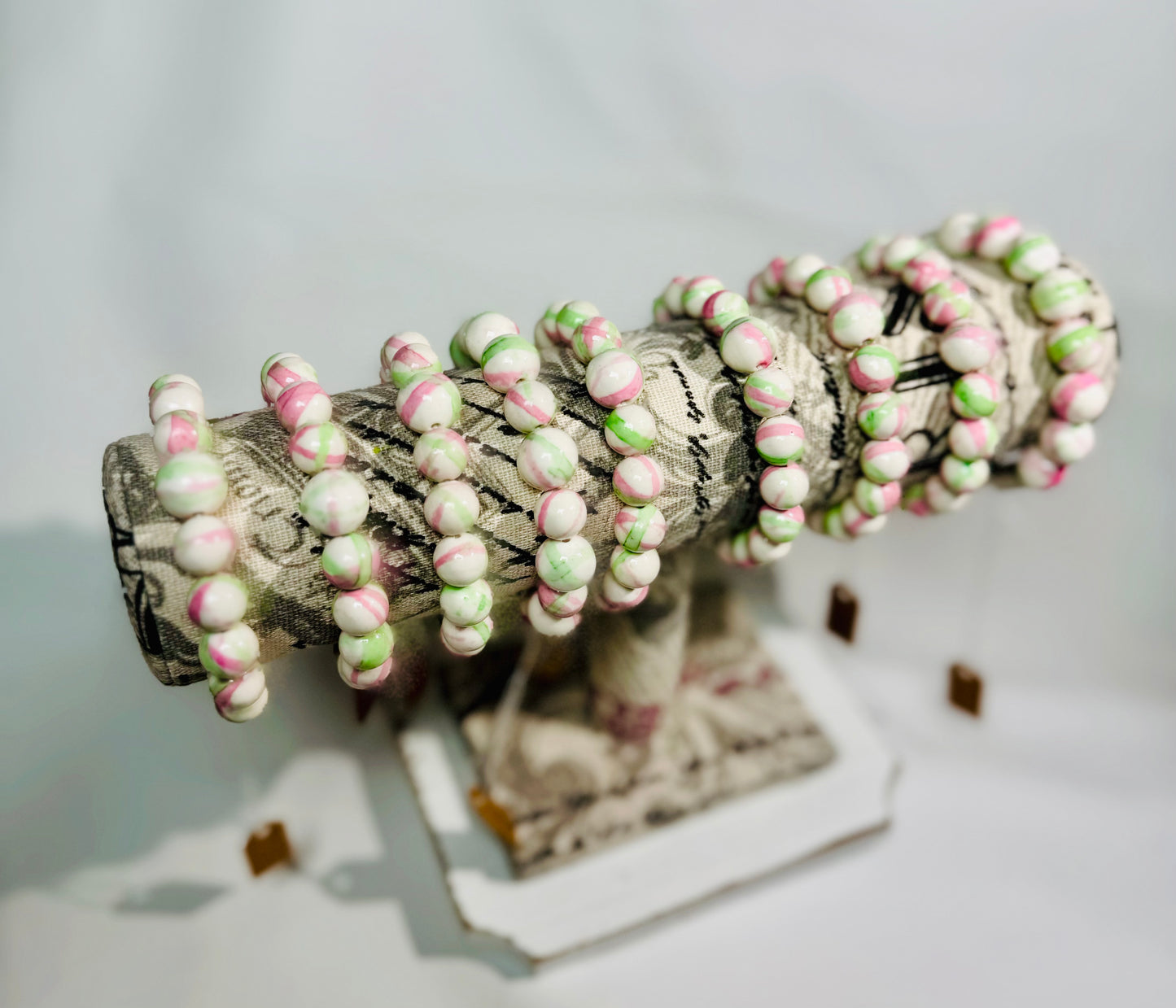 “Cotton Candy” Stone Bracelet