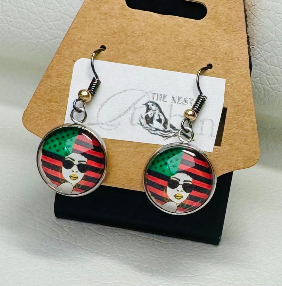 “She Is the Moment” Earrings