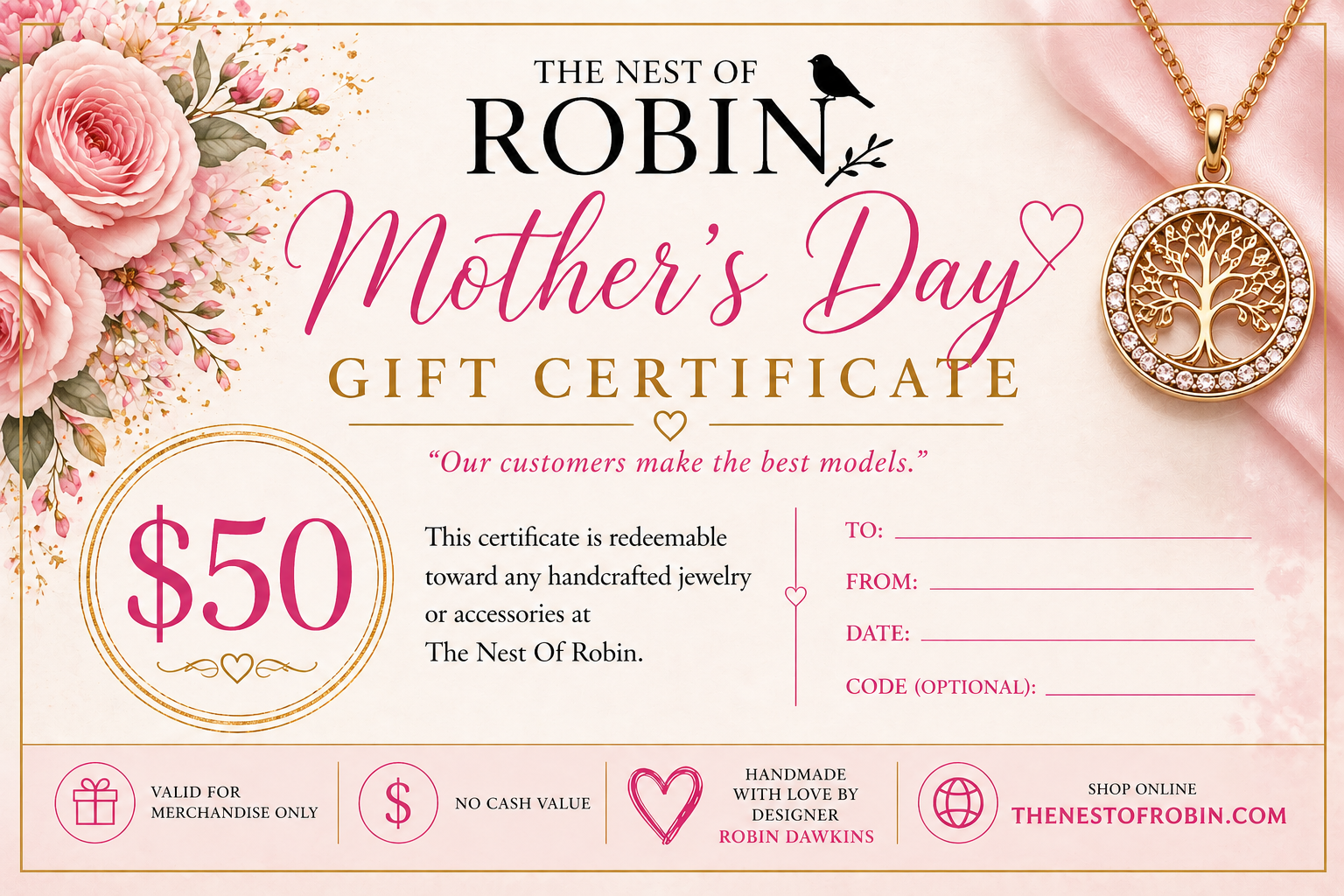 Mother's Day Gift Card