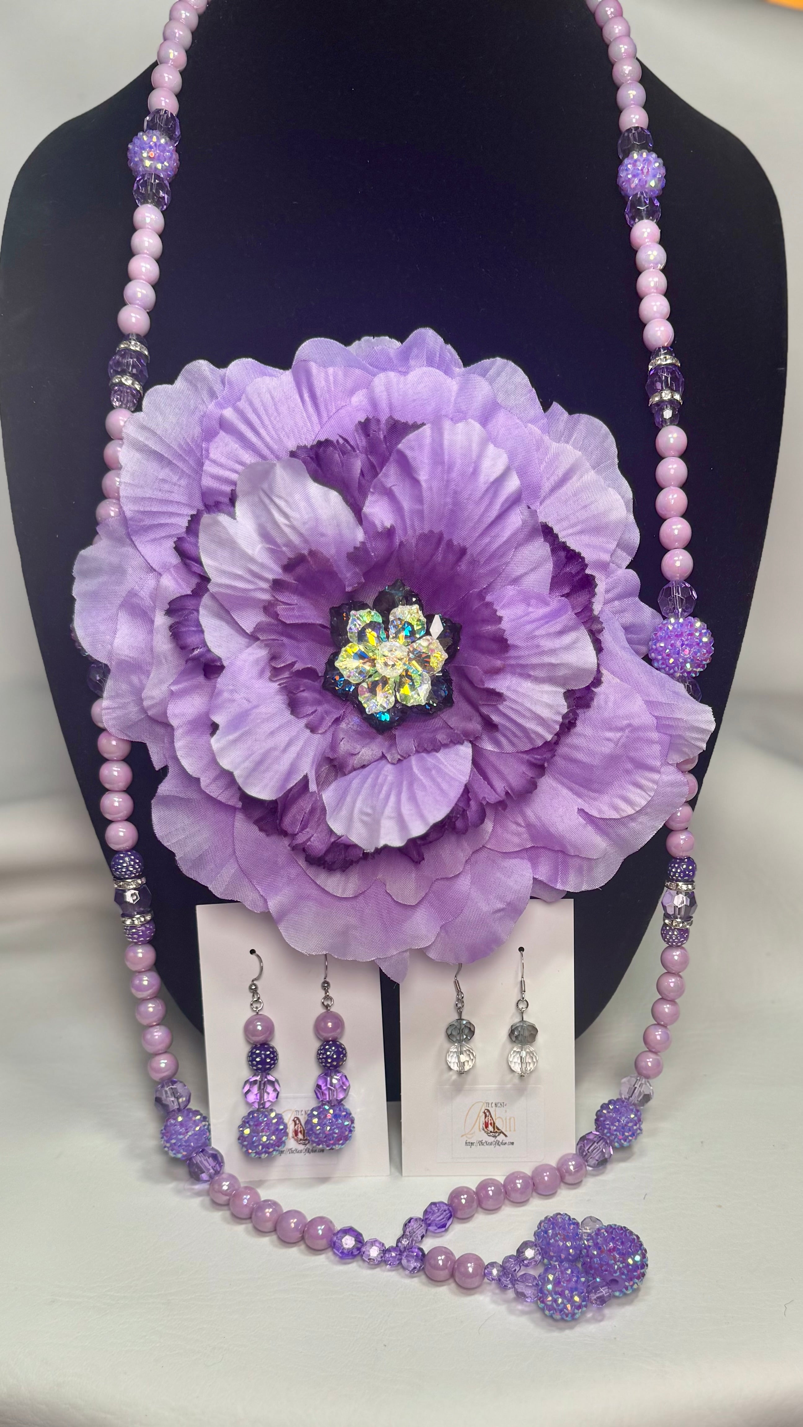 “Ms. Violet” 4 Piece Set