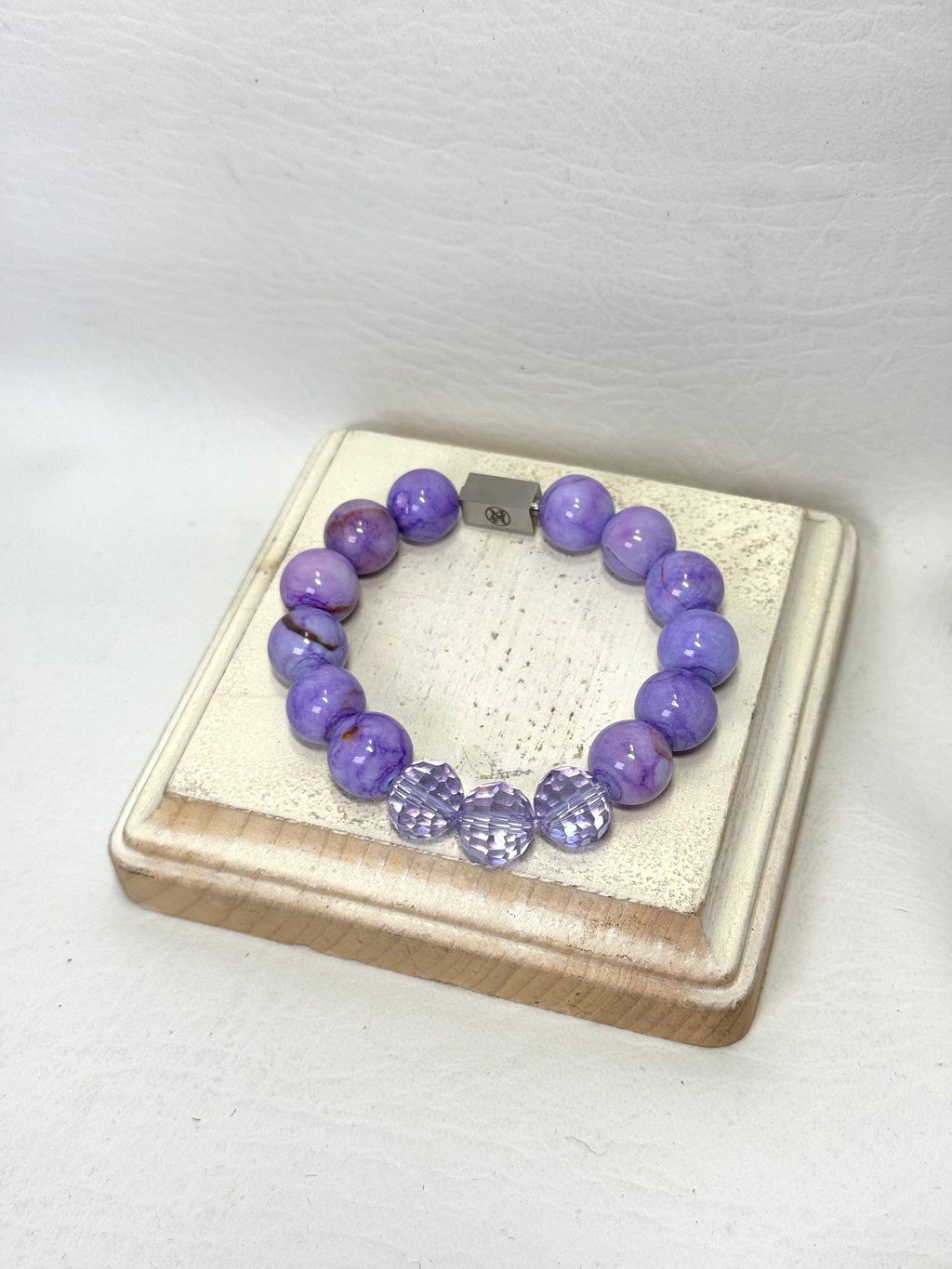 “Blooming Lavender” Gemstone Bracelet