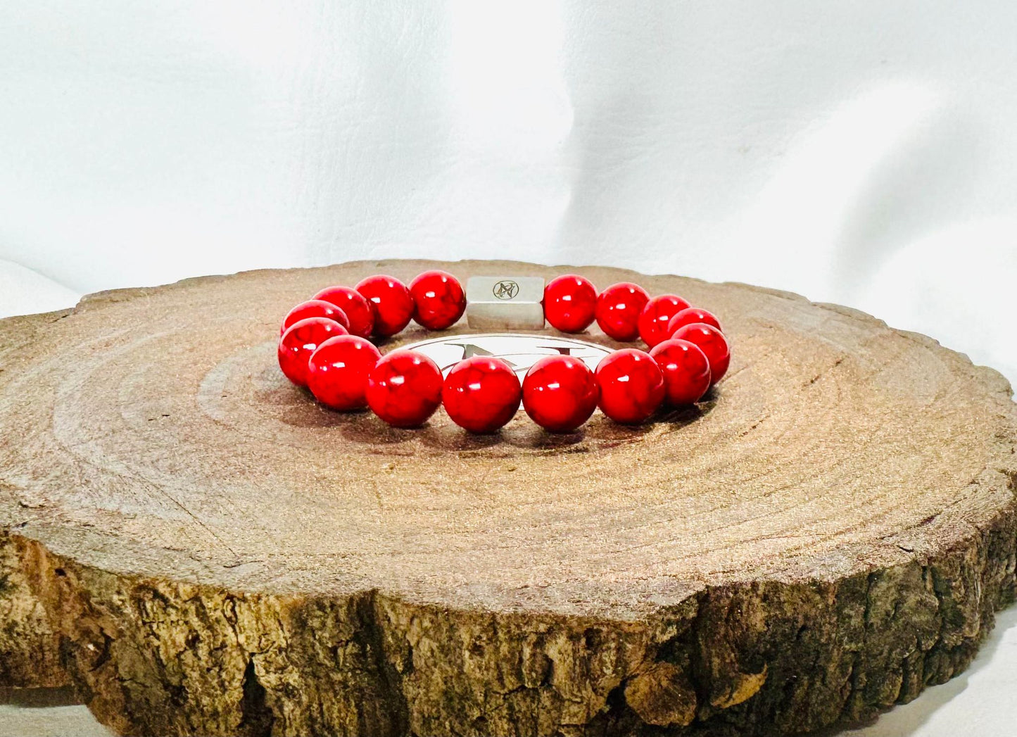 "Fire" Genuine Stone Bracelet