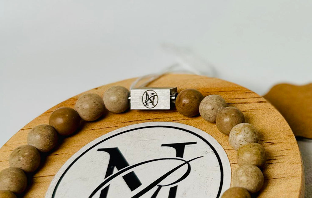 Clearance Item -"Aqua River" Genuine Stone Bracelet
