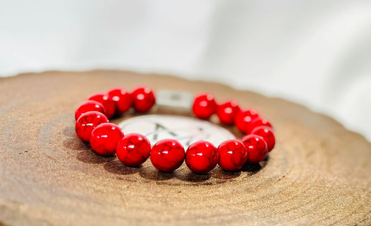 "Fire" Genuine Stone Bracelet