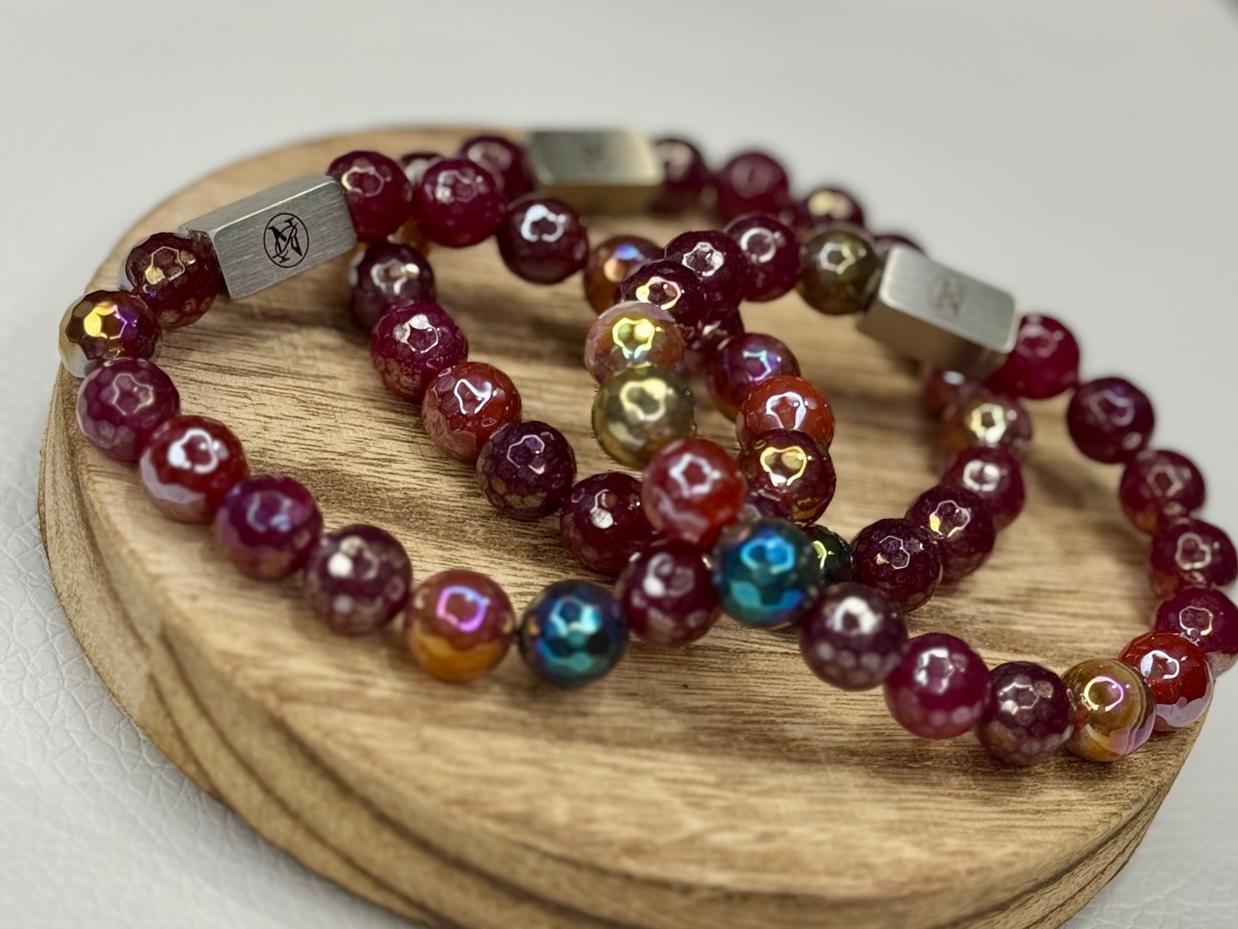 “Ruby” Genuine Stone Bracelet