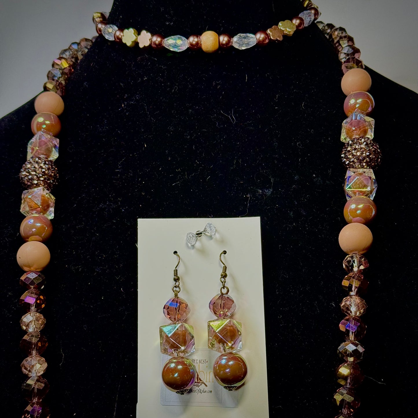 “ Mahalia” Necklace & Earrings Set