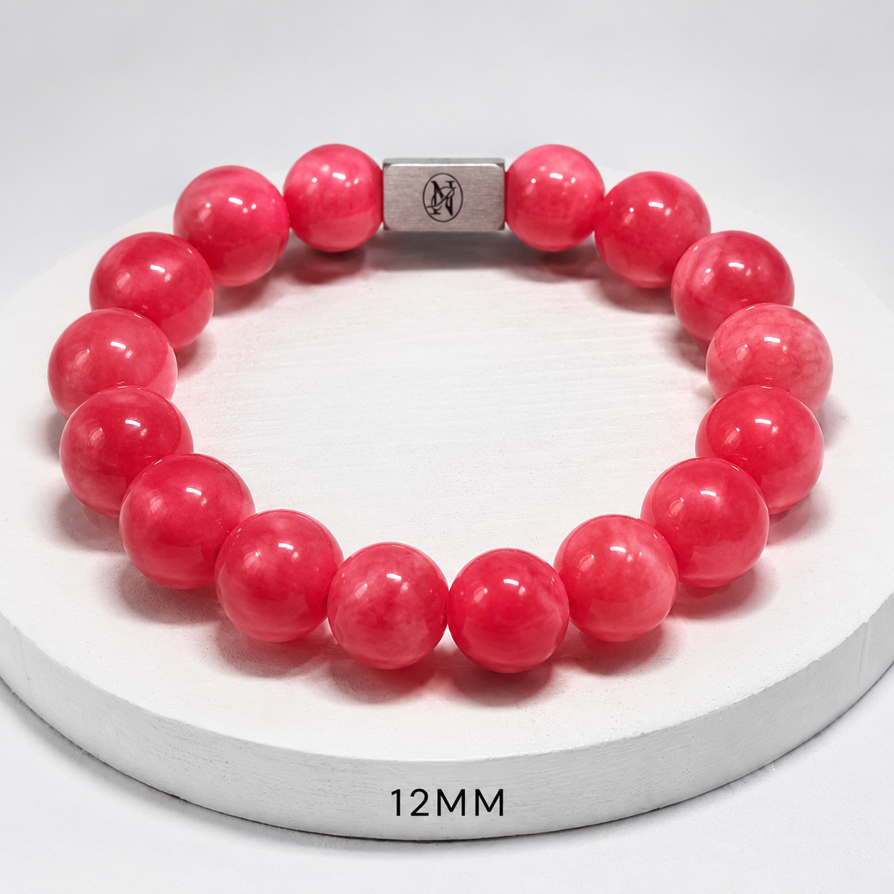 Blush Radiance™
Genuine Rhodochrosite Bracelet