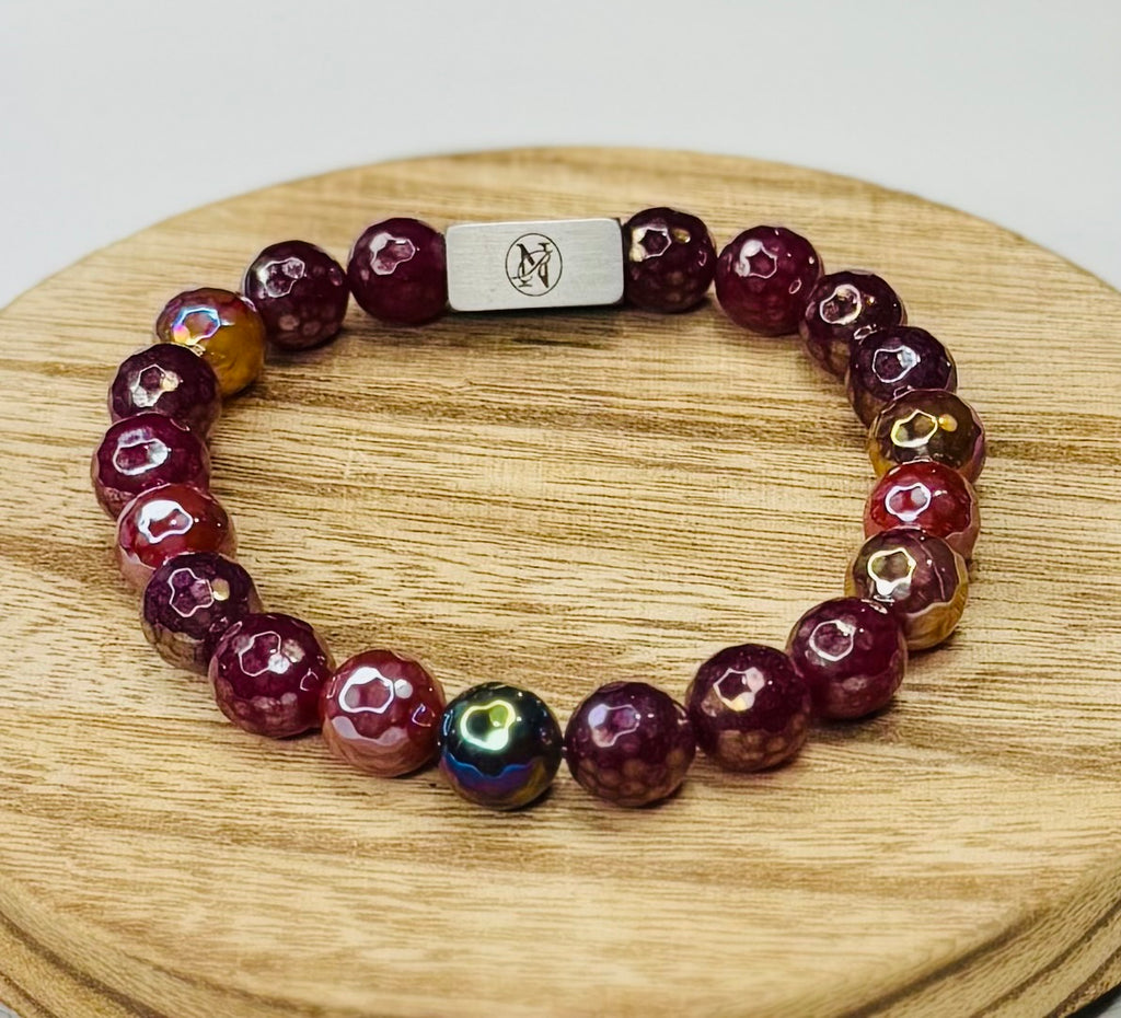 “Ruby” Genuine Stone Bracelet