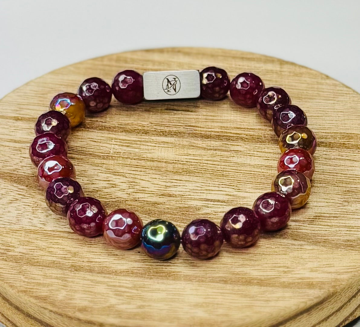 “Ruby” Genuine Stone Bracelet