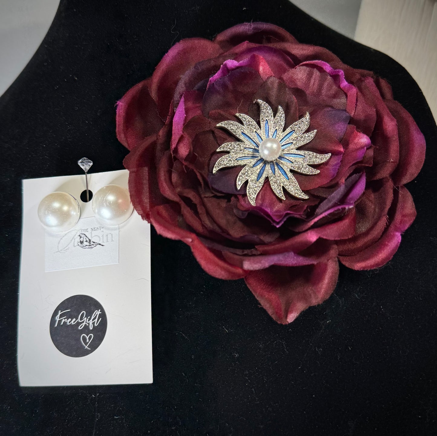 “ Brooklyn” Floral Brooch Set