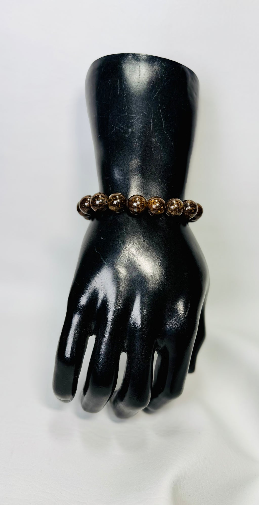 "Golden Chocolate" Genuine Stone Bracelet