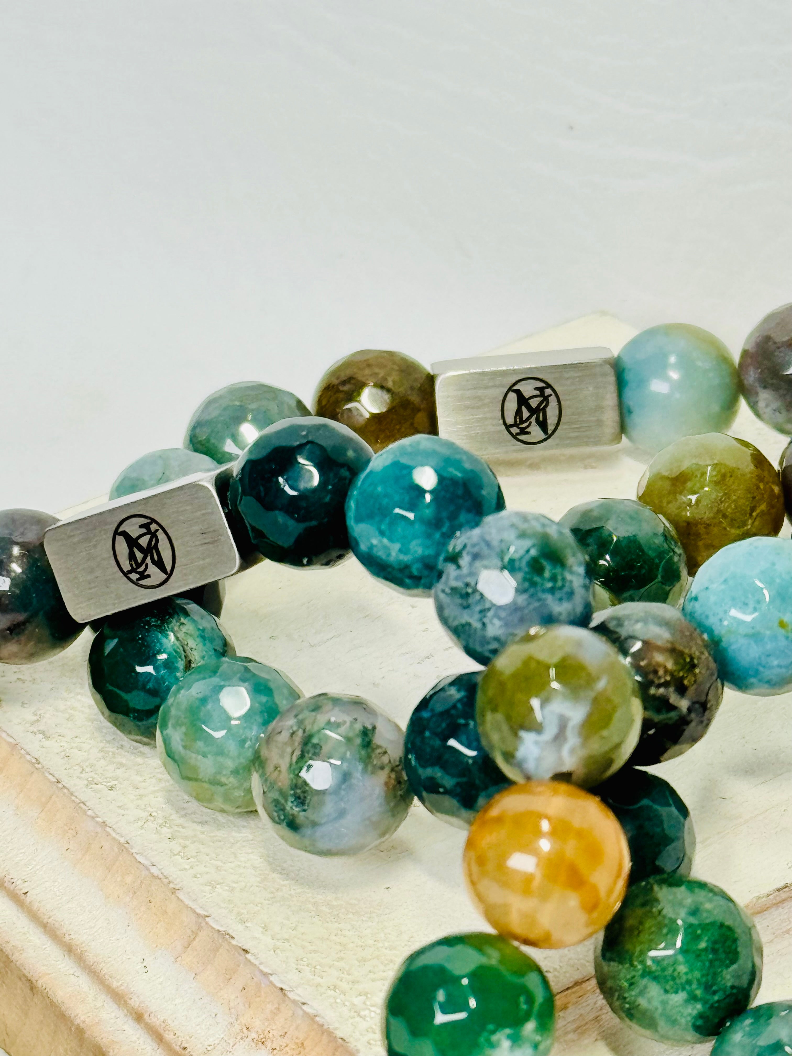 “Mountain Trail” gemstone bracelet