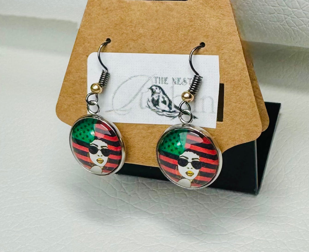 “She Is the Moment” Earrings