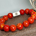 “Tiger Lilies” Semi-Precious Stone Bracelet
