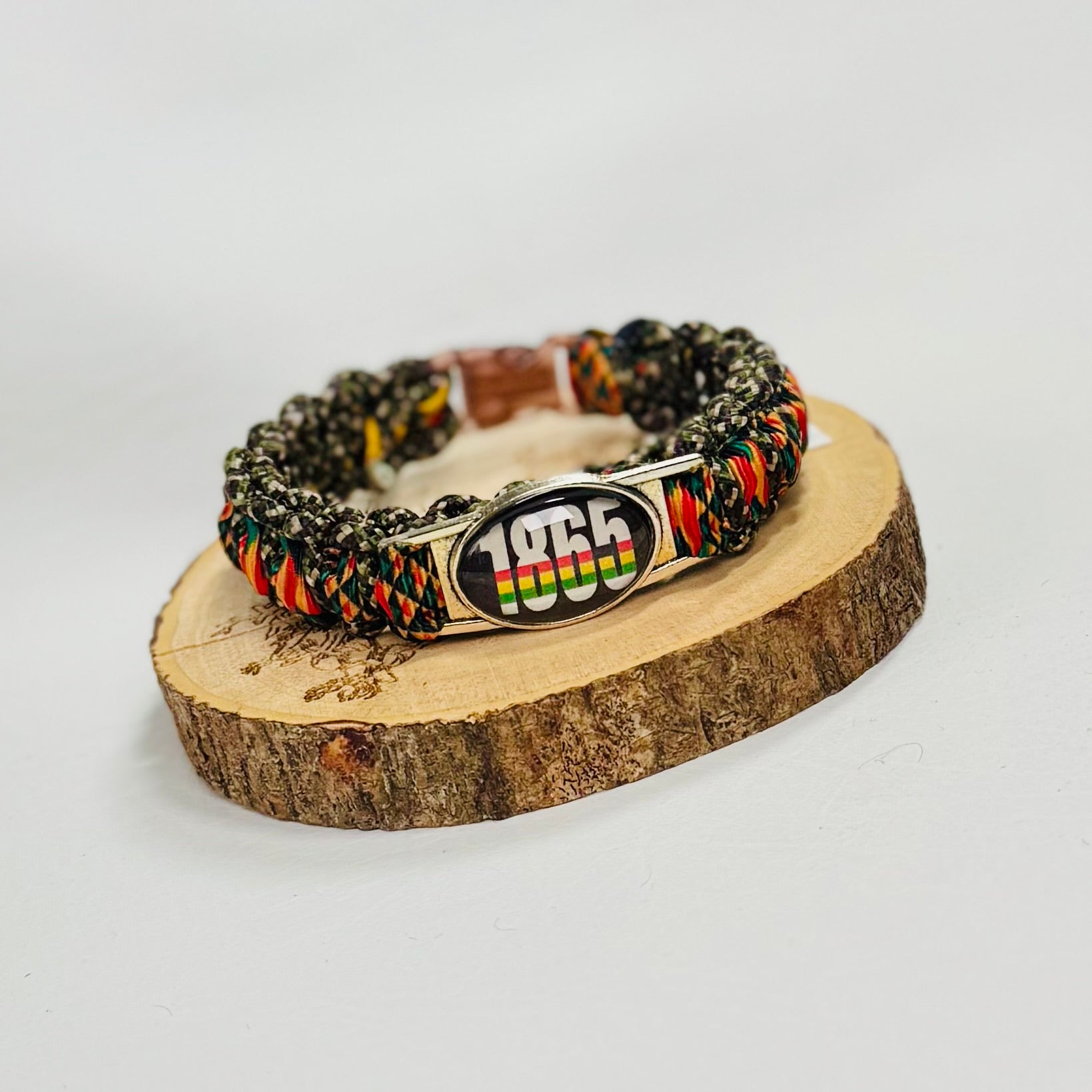 “1865 Kente” Braided Bracelet