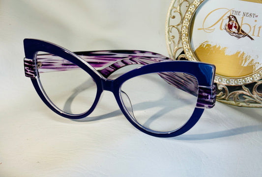 “Plum Pudding” Fashion Glasses