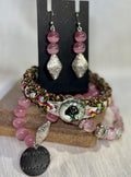 "Floral Queen" Braided Bracelet Set