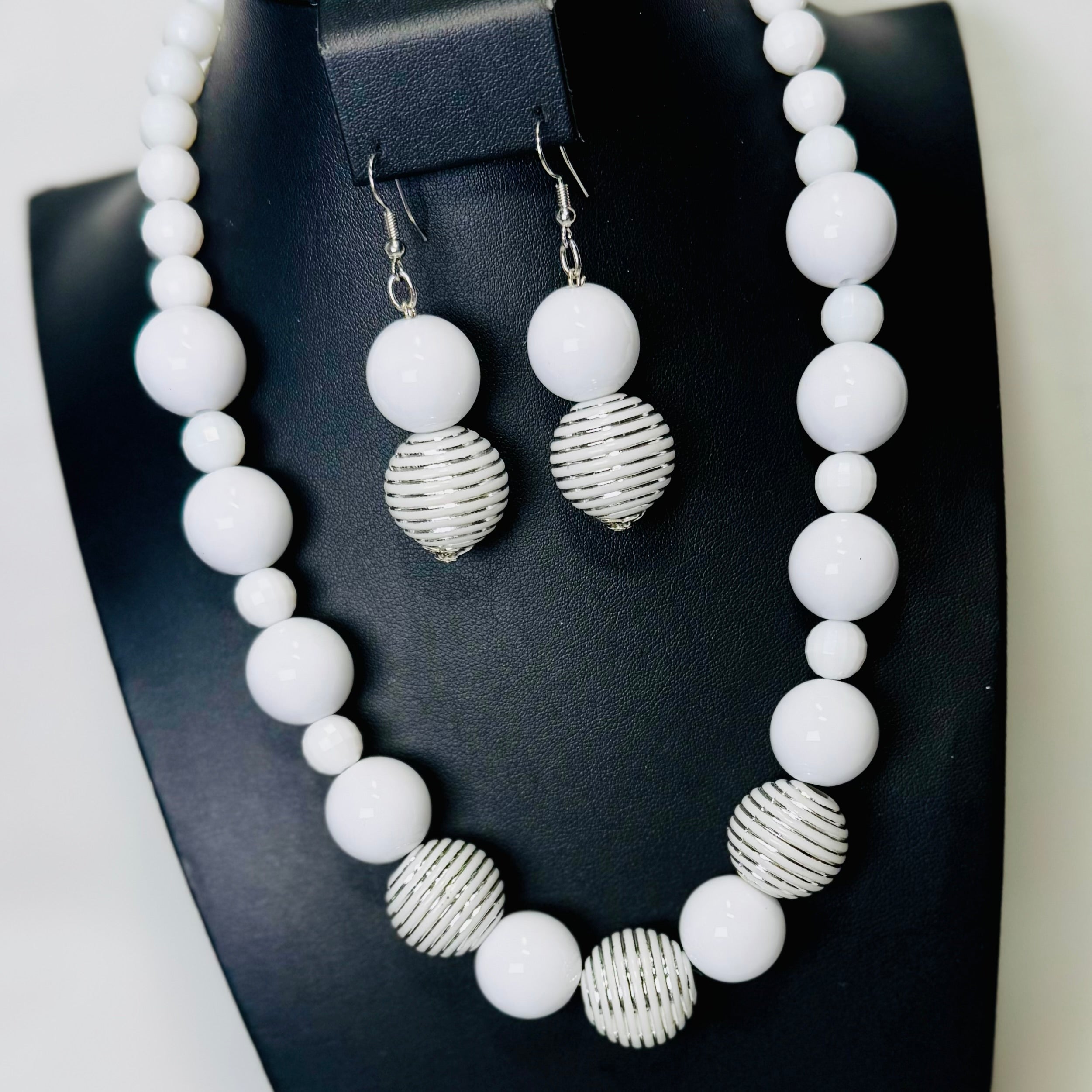 “Opal Whimsy” Necklace & Earrings Set