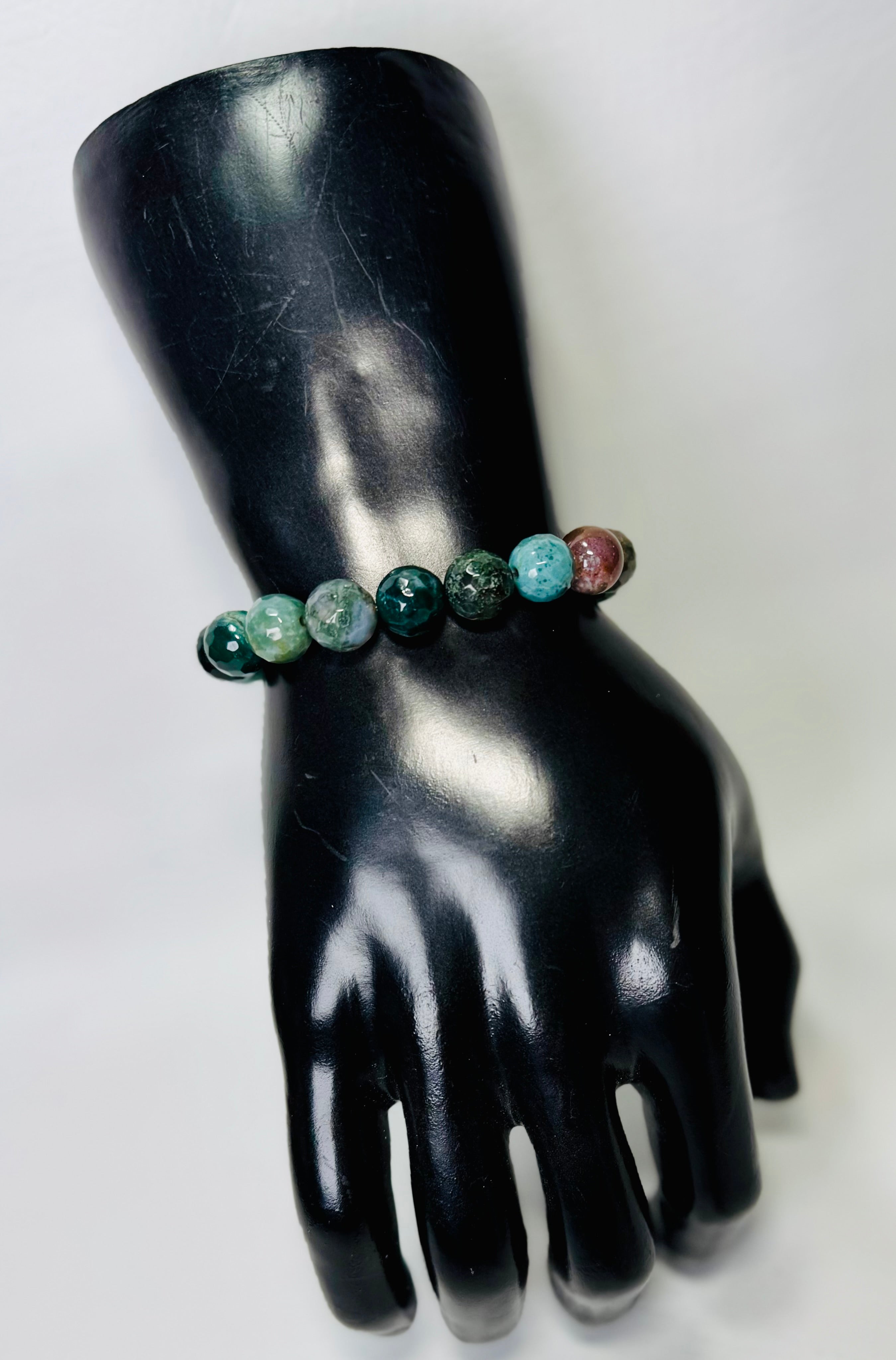 “Mountain Trail” gemstone bracelet