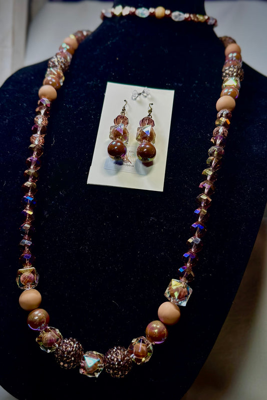 “ Mahalia” Necklace & Earrings Set