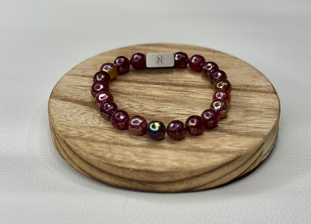 “Ruby” Genuine Stone Bracelet