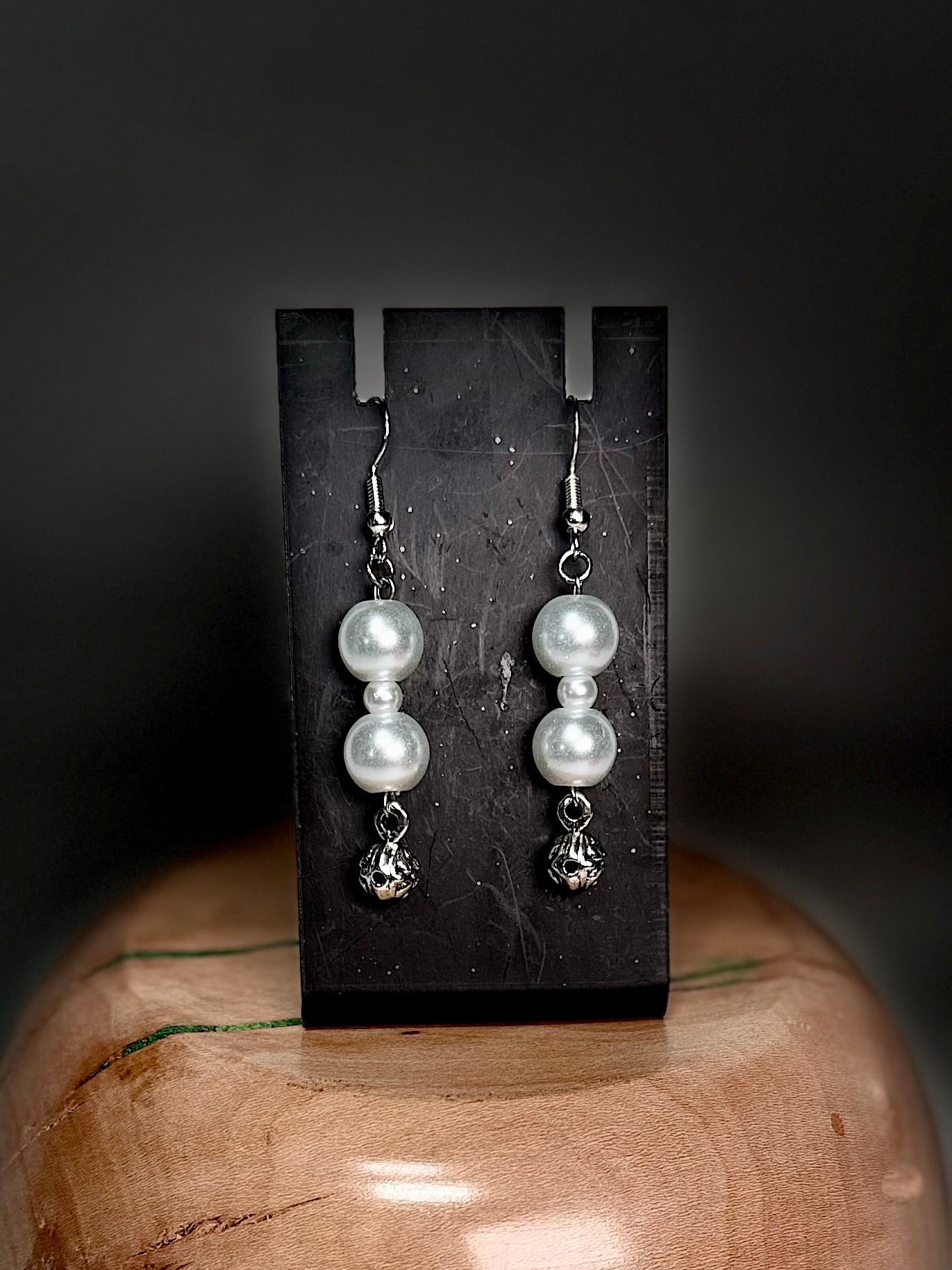 “Pearl Drops” Dangling Earrings
