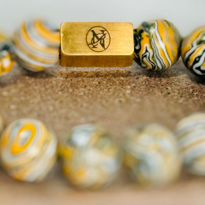 “Bengal Tiger” Semi-Precious Stone Bracelet