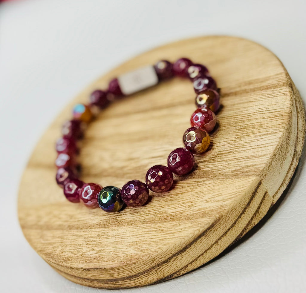 “Ruby” Genuine Stone Bracelet