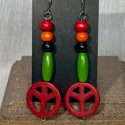 Peace Earrings