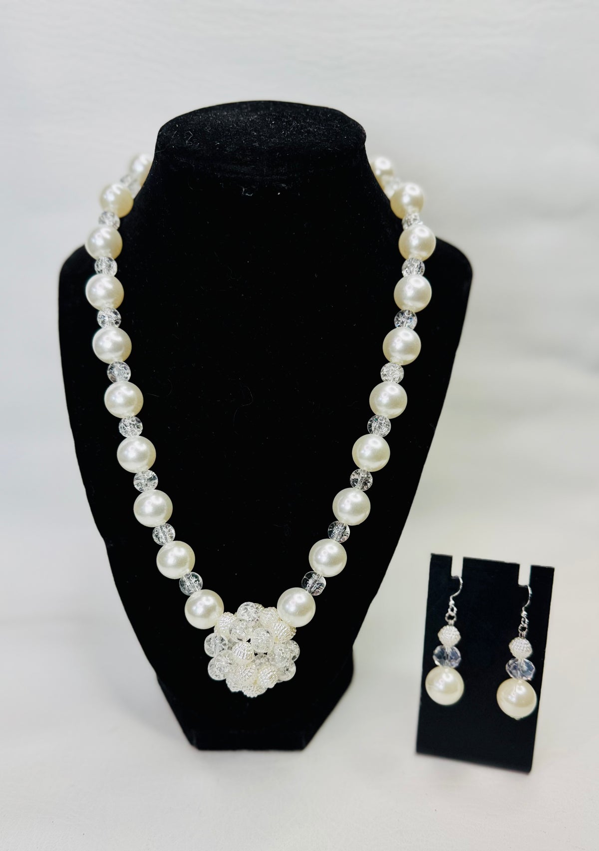 Pearl Éclat — Necklace & Earring Set