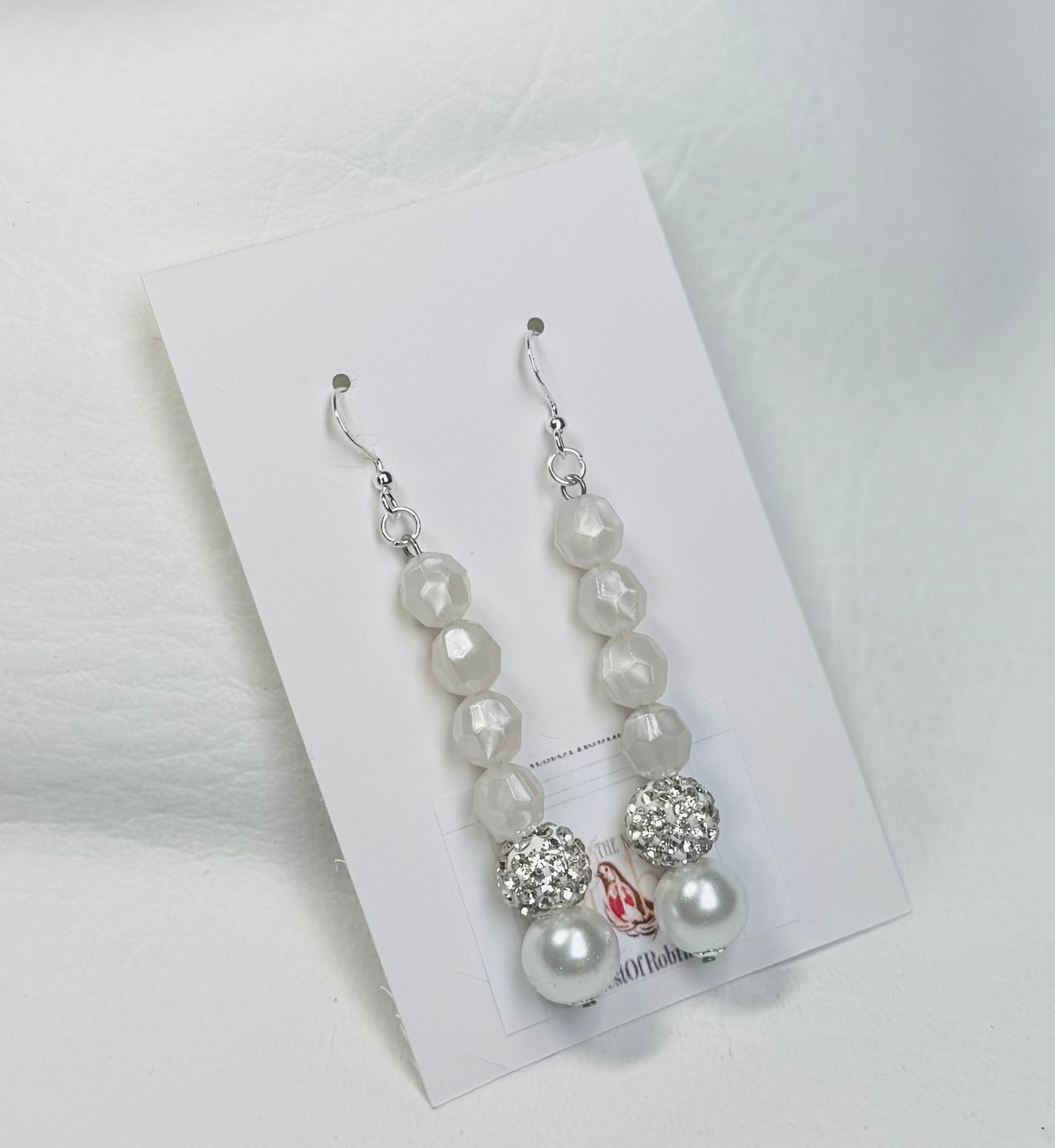 Ivory Grace Brooch & Earrings Set