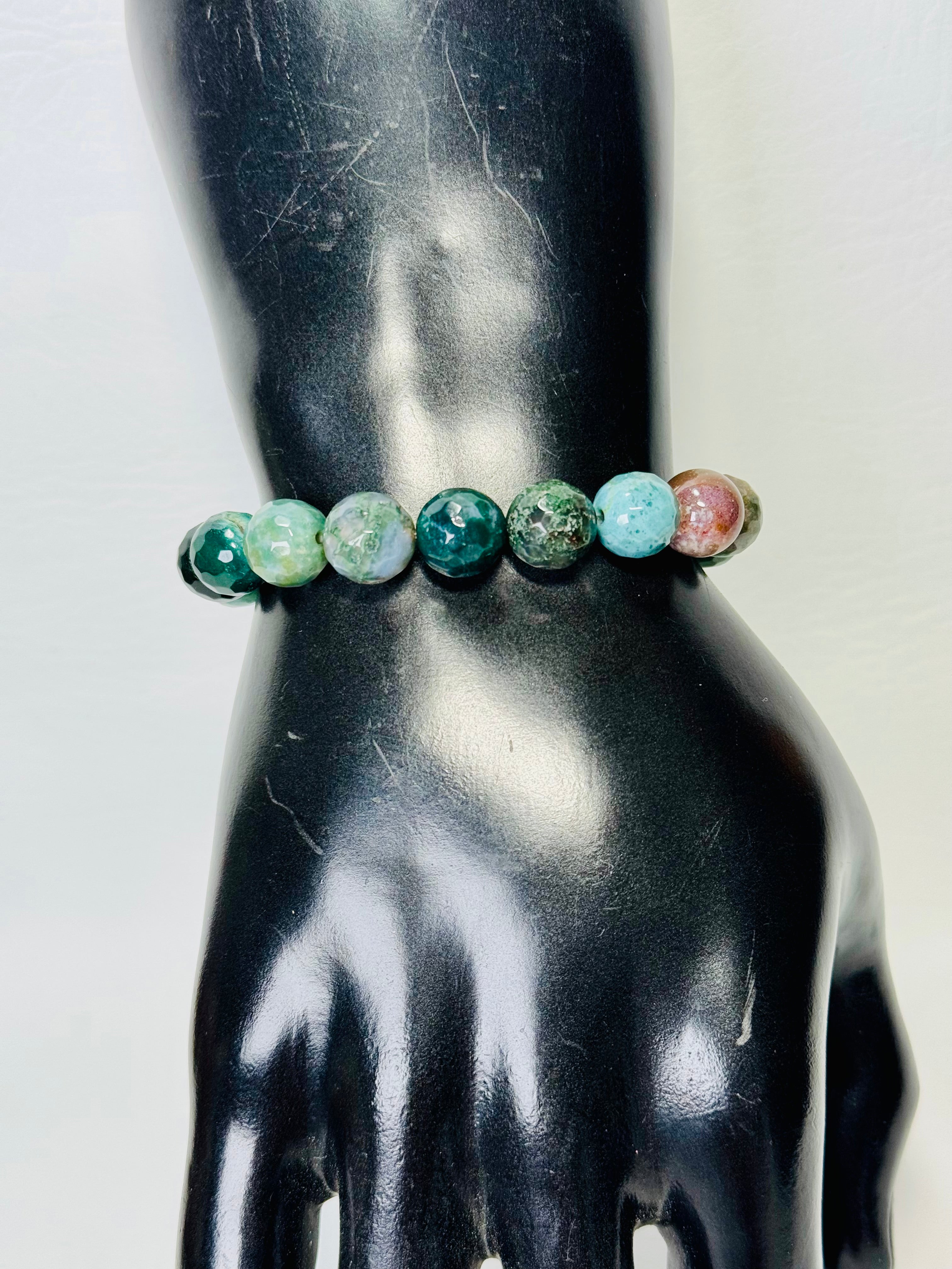 “Mountain Trail” gemstone bracelet