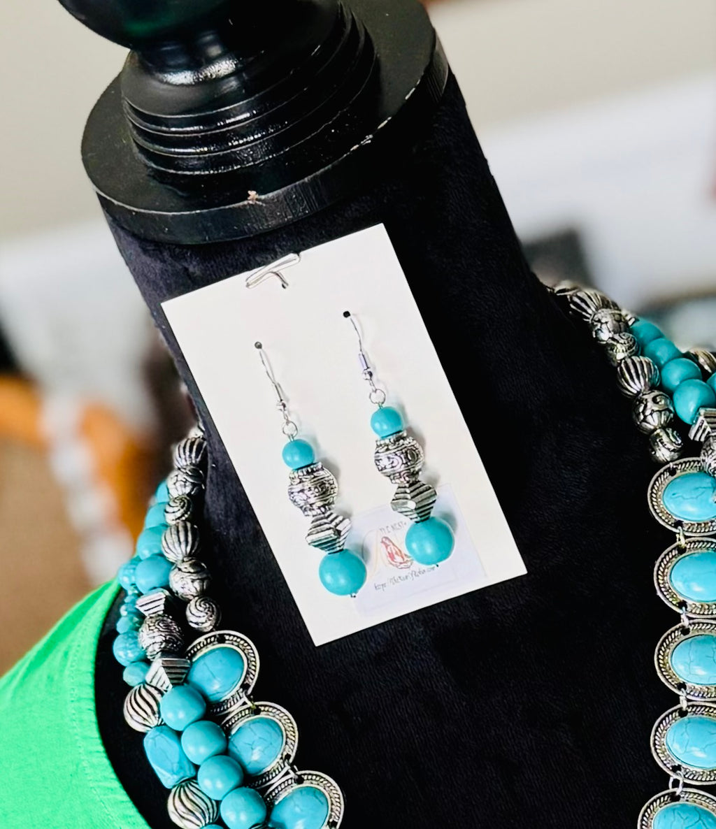 “Turquoise” 5 Piece Jewelry Set