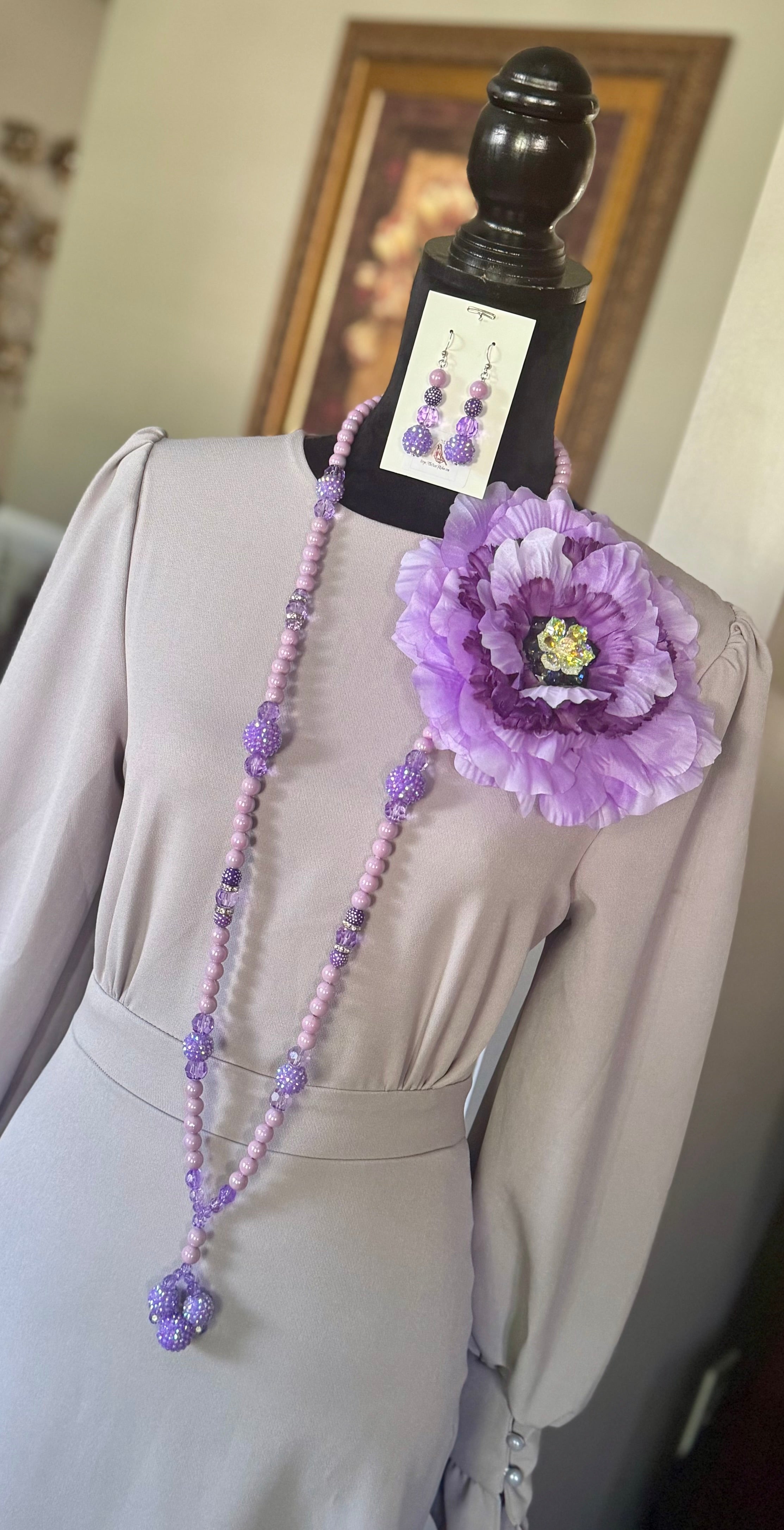 “Ms. Violet” 4 Piece Set