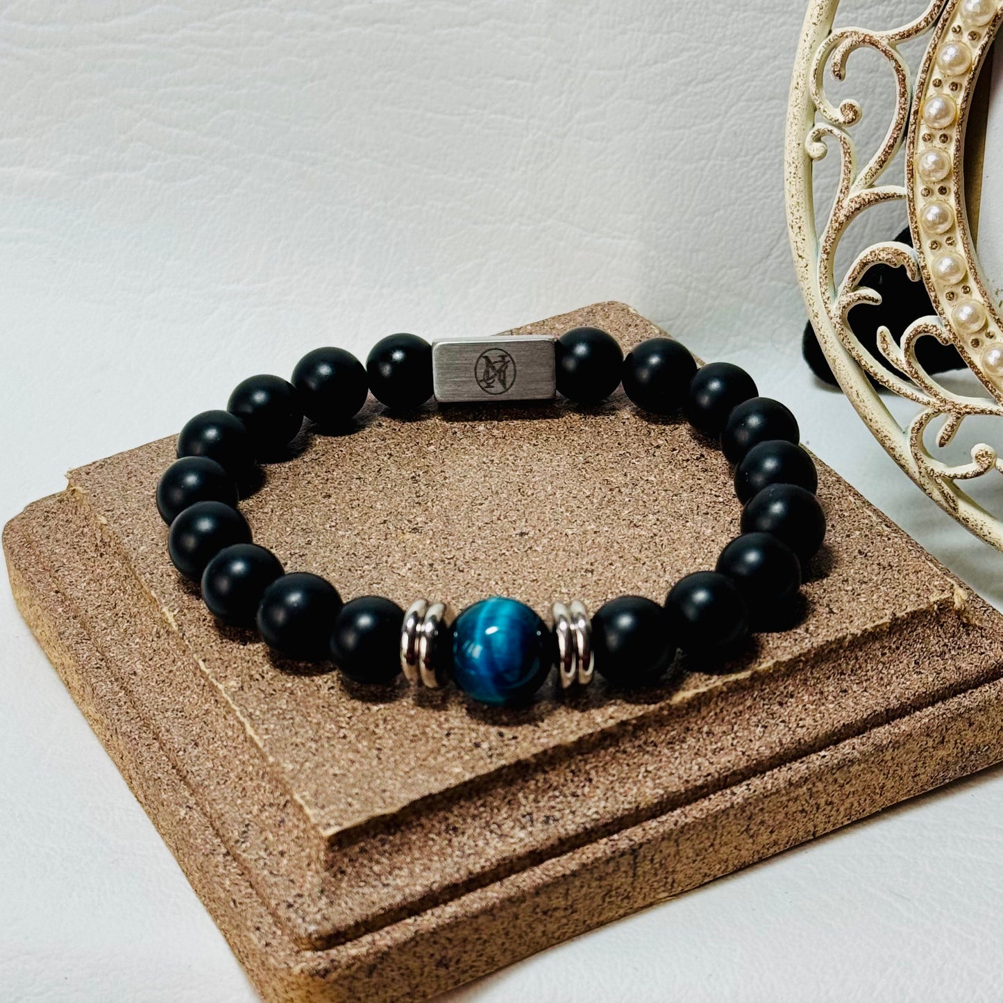 “Blue Moon” Genuine Stone Bracelet