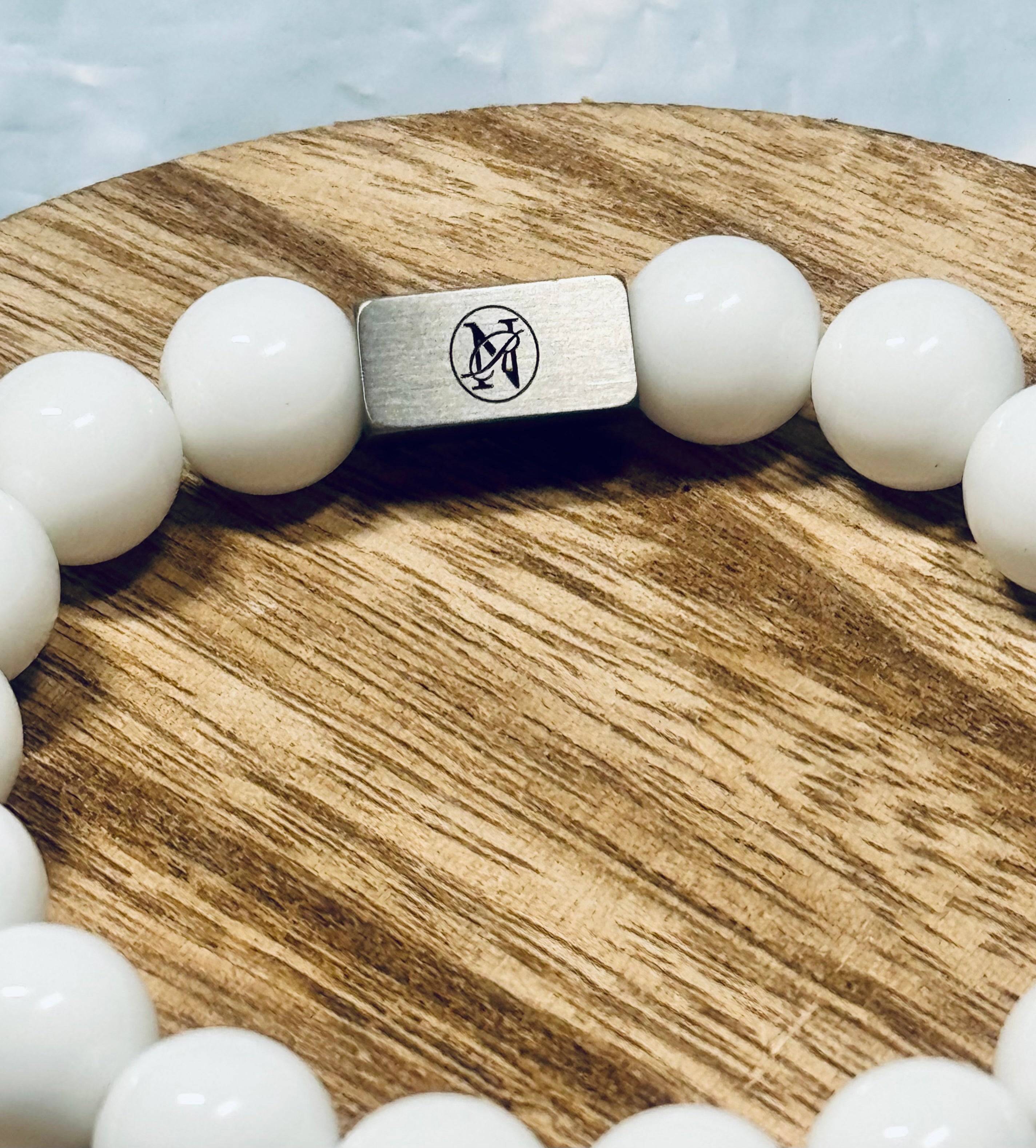 King’s Creed Genuine Stone Bracelet